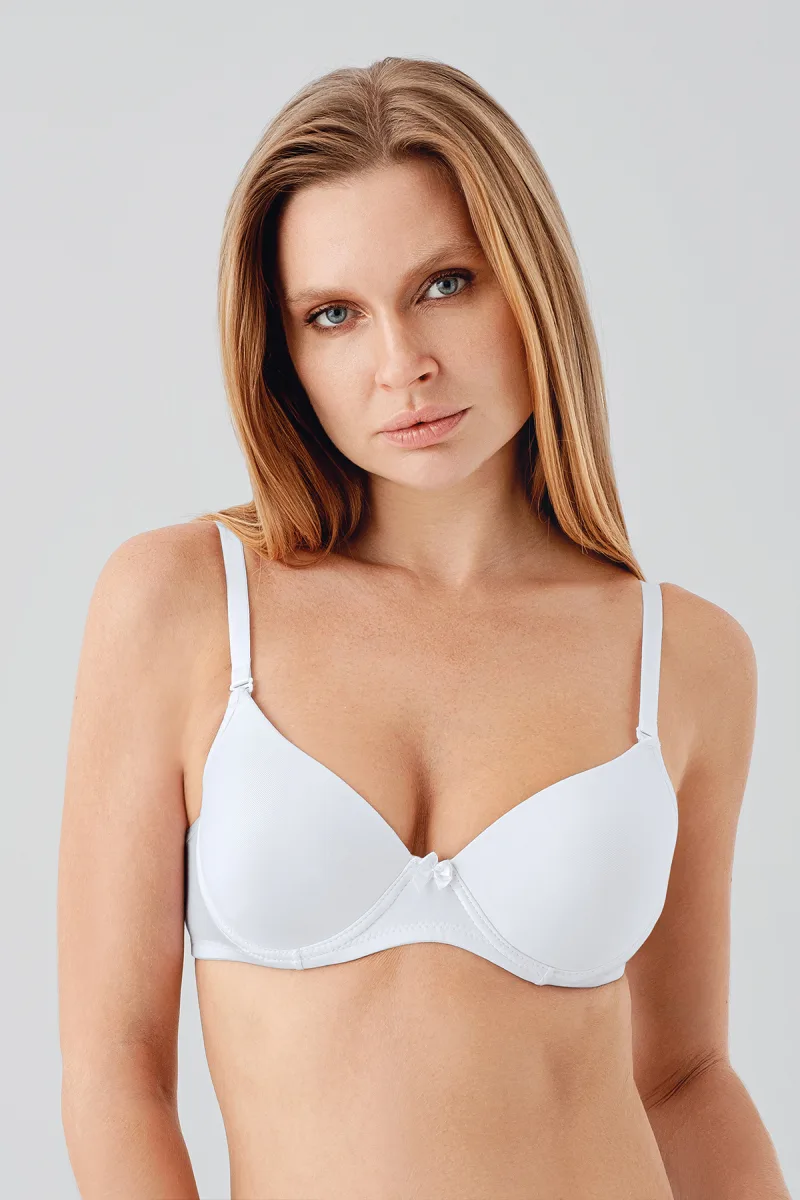 Basic Eco Line Destekli Sütyen | Beyaz 1725