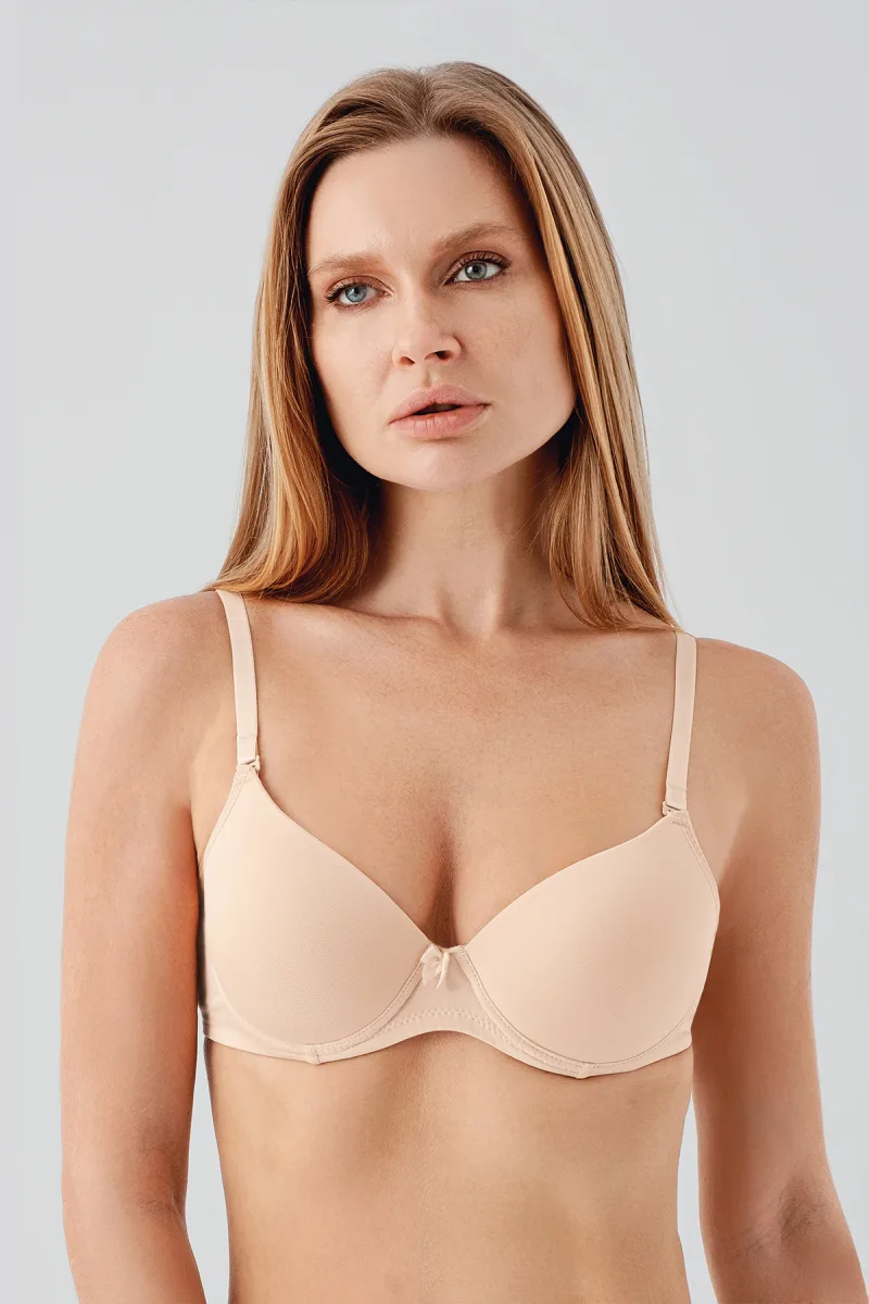 Basic Eco Line Desteksiz Boş Kap Sütyen |  Ten 1720