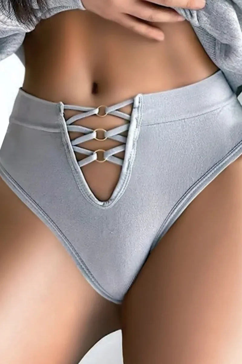 Halka İp Aksesuarlı Fantezi Külot