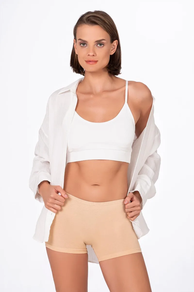 Kadın Likralı Süprem Boxer | Ten K0412