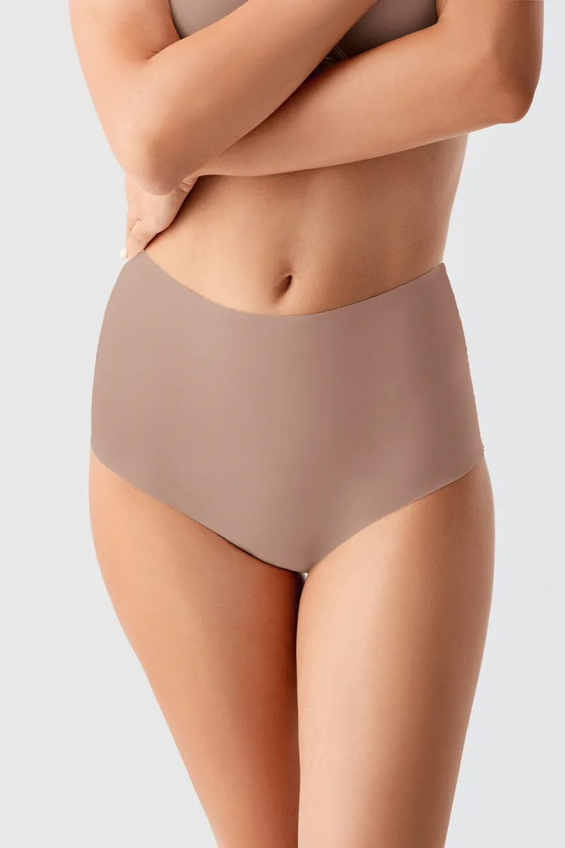 Lazer Kesim Yüksek Bel Bato