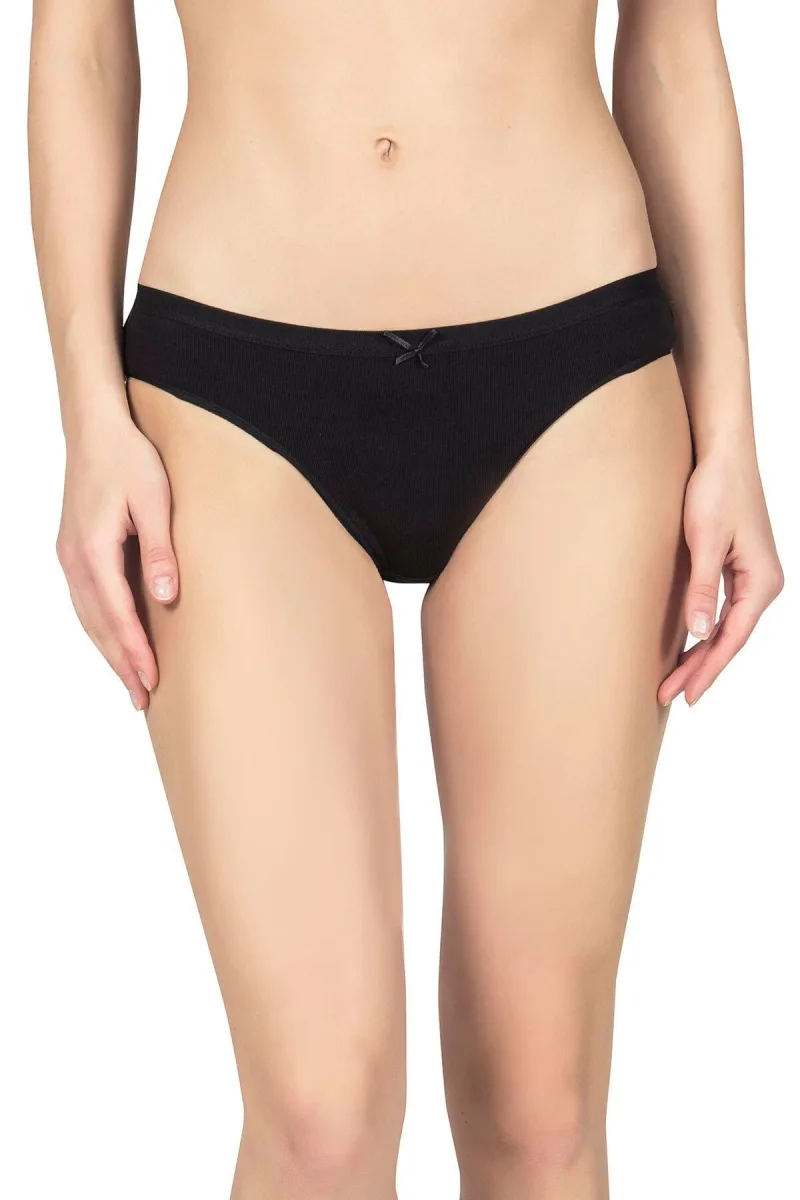 Pamuklu Kadın Slip Siyah