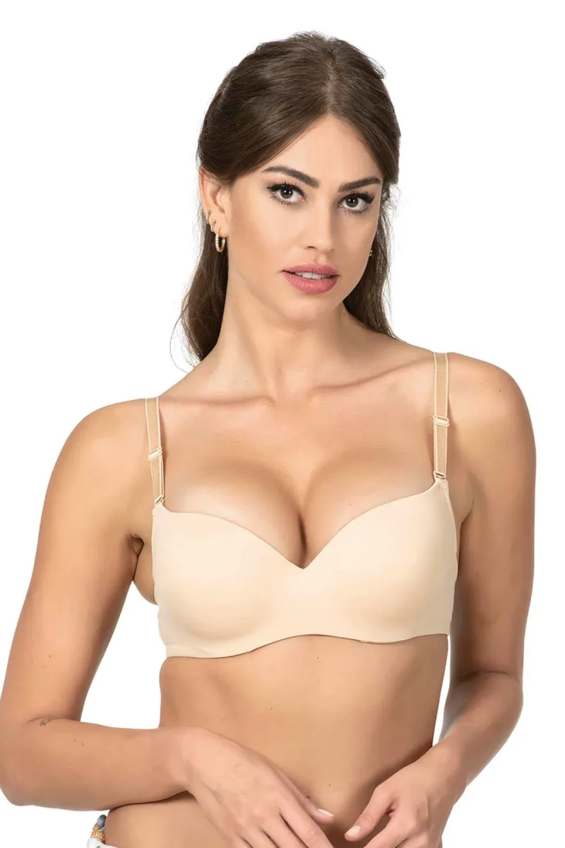 Push-Up Sütyen Ten | Belvu 1109